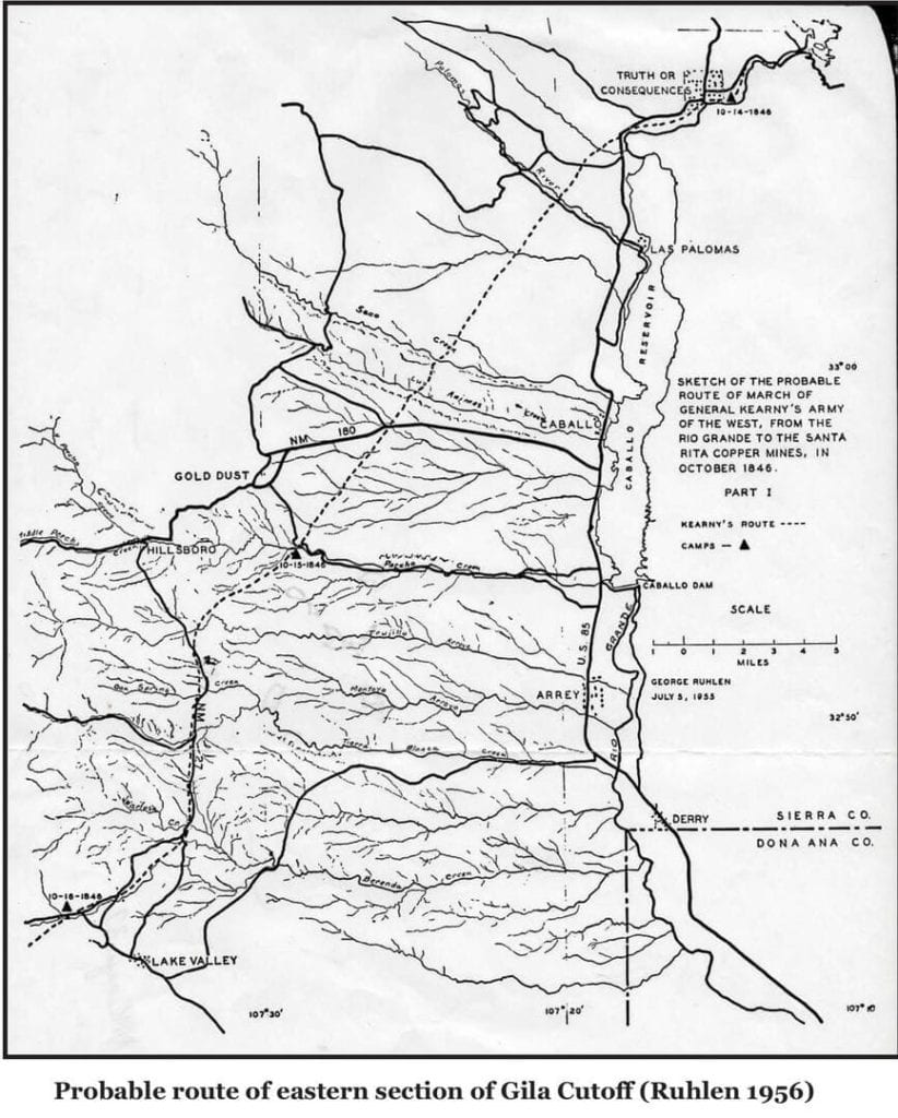 Crossing the Southern Black Range through the Centuries Hillsboro